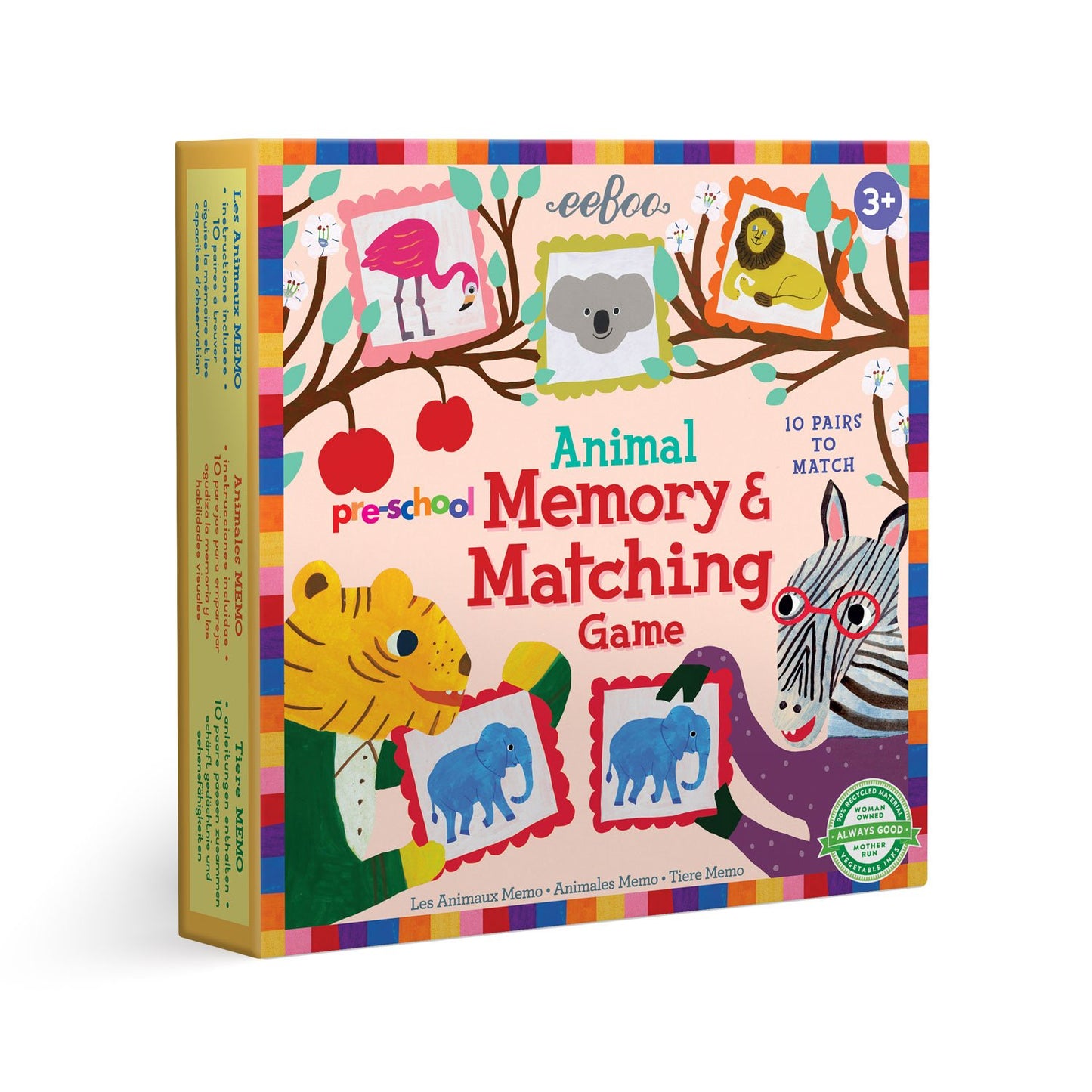 Pre-School Animal Memory and Matching Game eeBoo