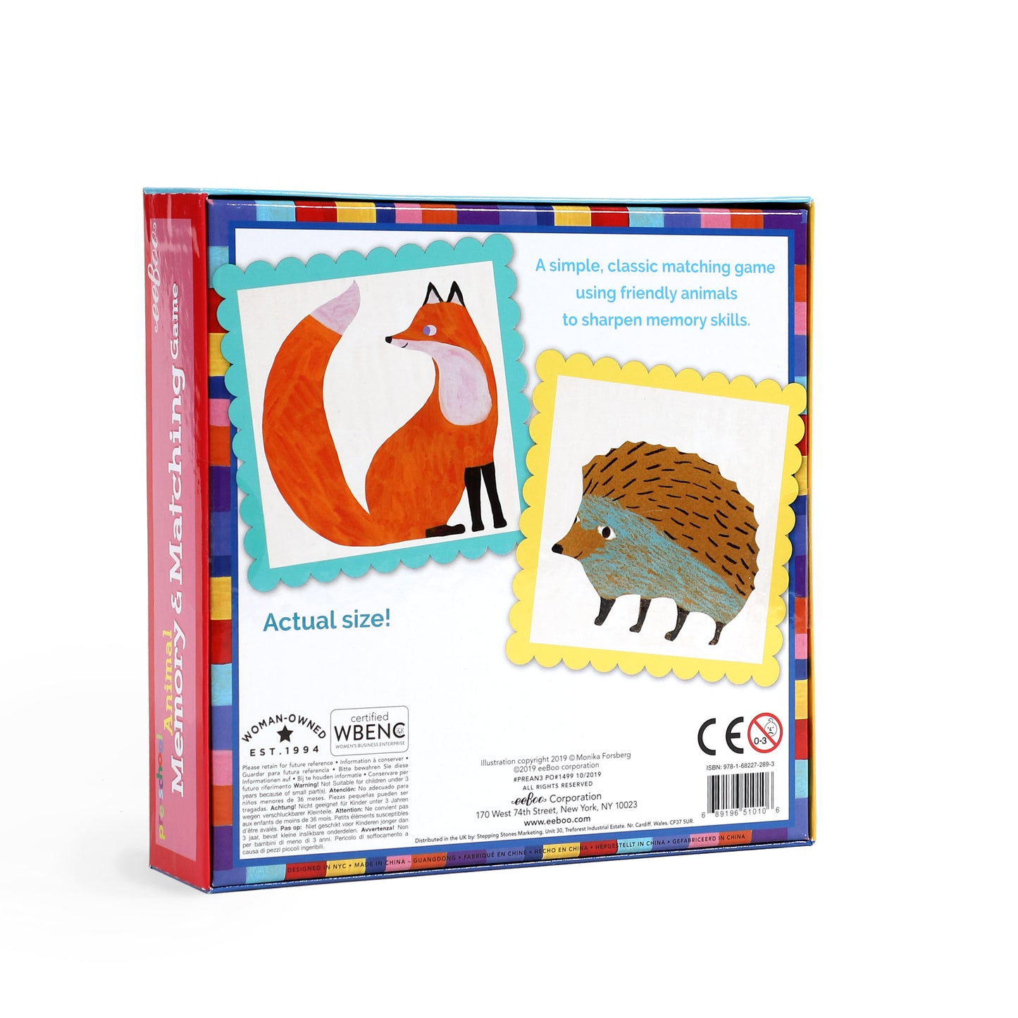 Pre-School Animal Memory and Matching Game eeBoo