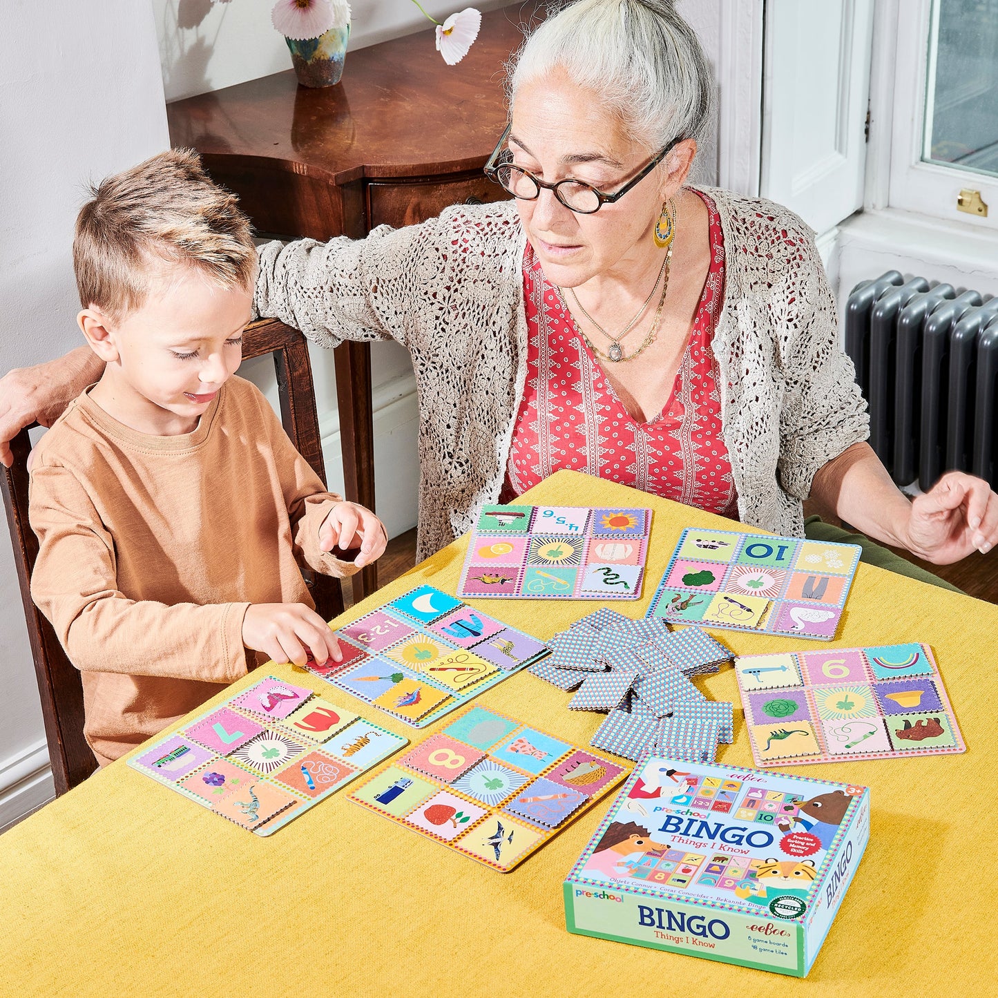 Preschool Things I Know Bingo by eeBoo | Unique Fun Gifts