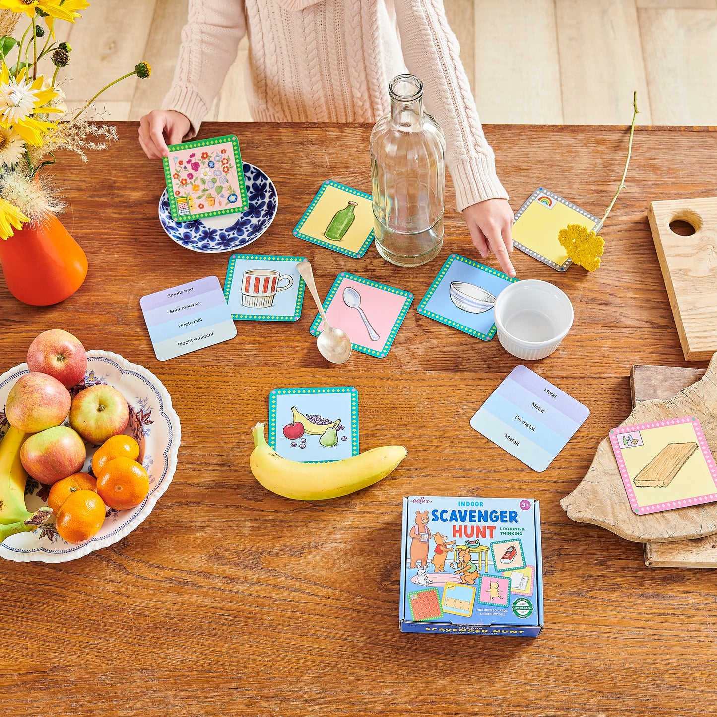 Indoor Scavenger Hunt Seek and Find Game by eeBoo for Kids Ages 3+ | Builds Observational and Analytical Skills