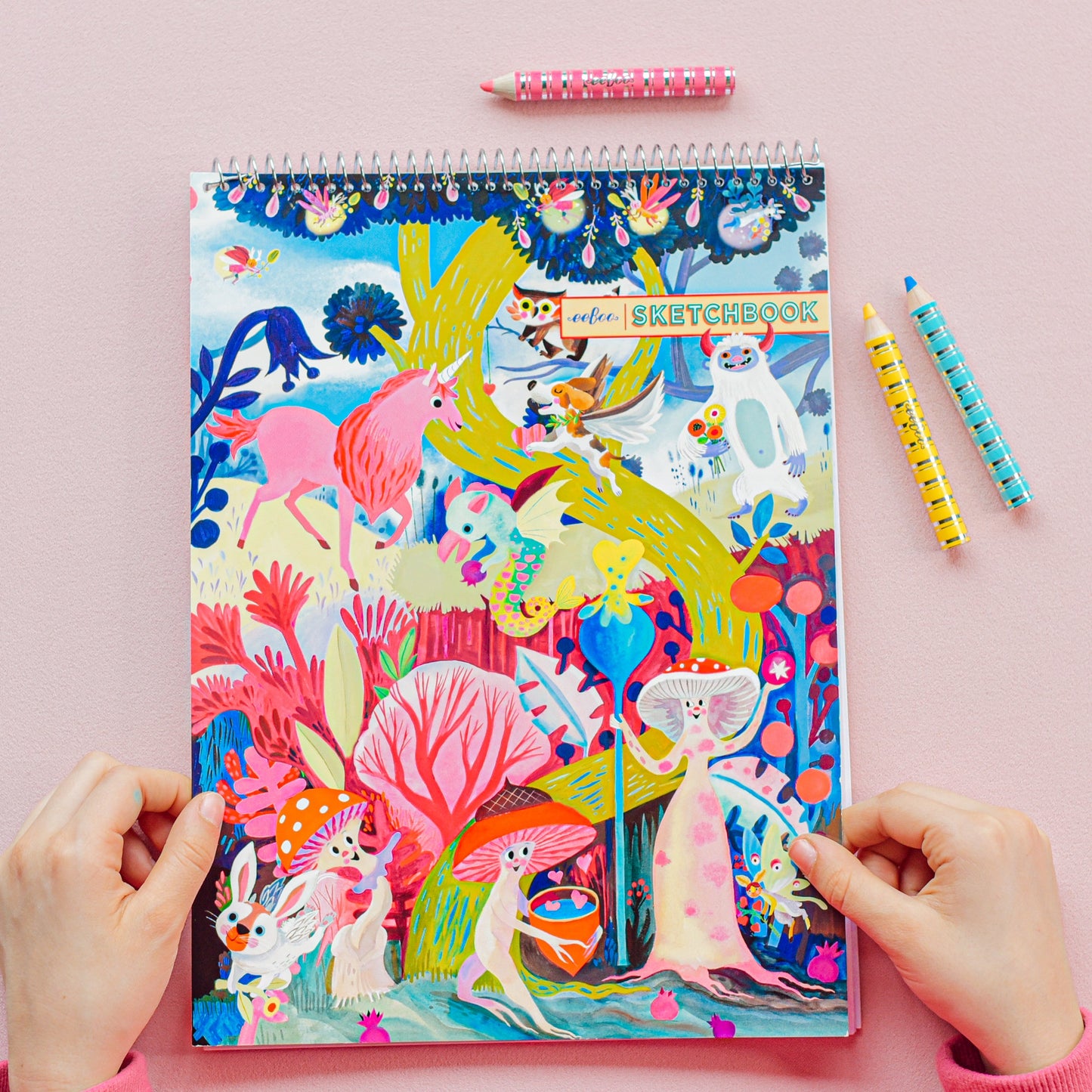 Magical Creatures Sketchbook | Unique Great Gifts for Kids & Adults