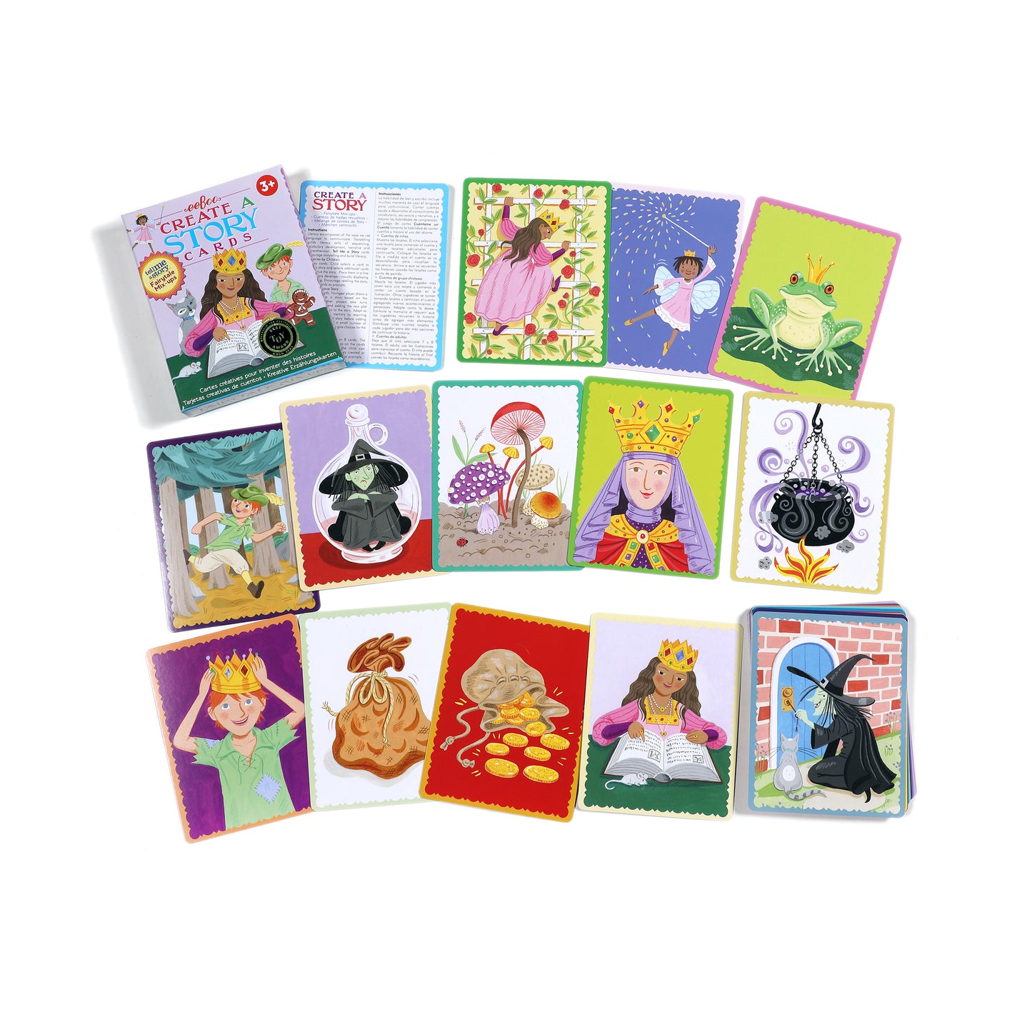 Fairytale Mix Ups Award Winning Create and Tell Me A Story Cards eeBoo for Kids Ages 3+