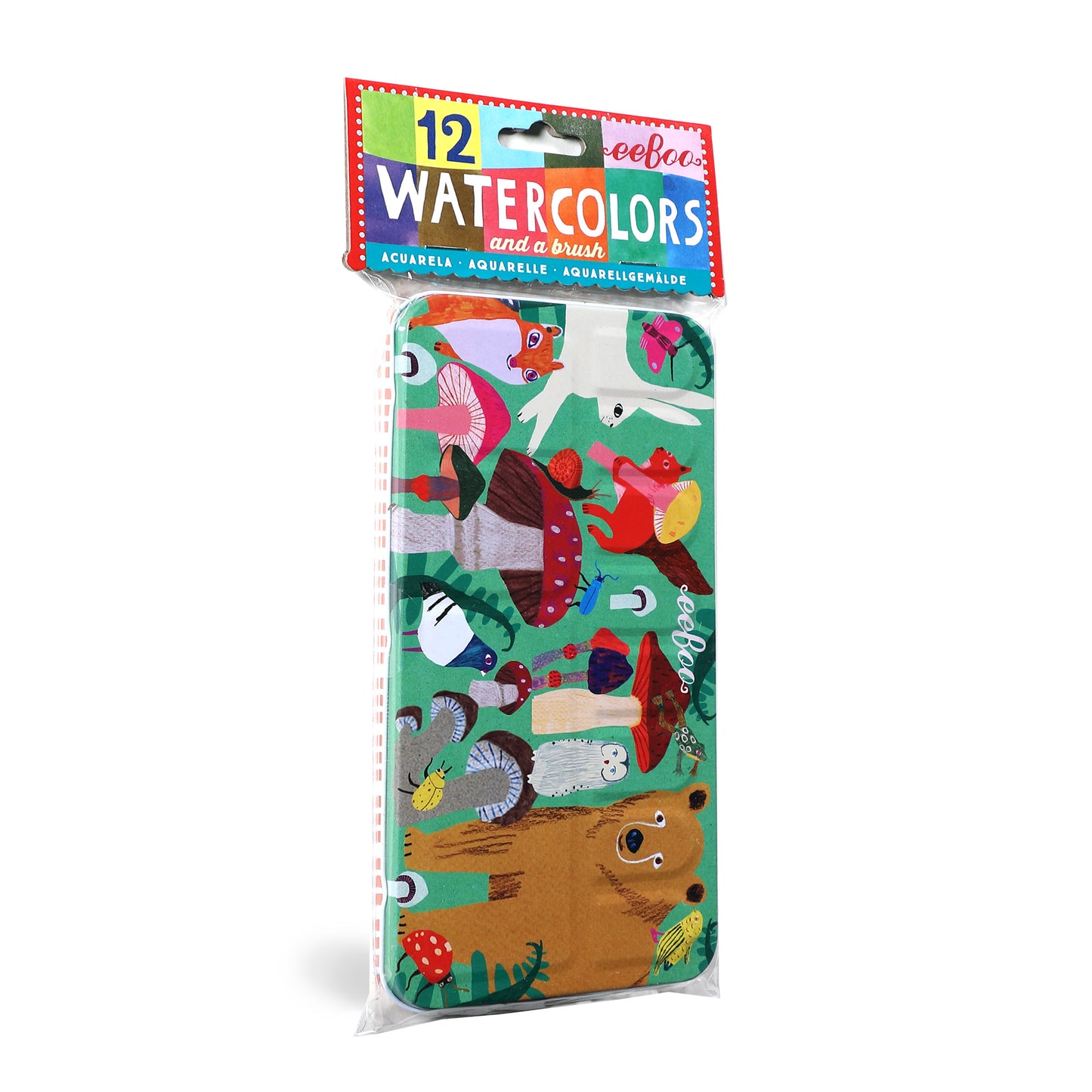 Woodland Watercolors and Pad Bundle |  Gifts by eeBoo