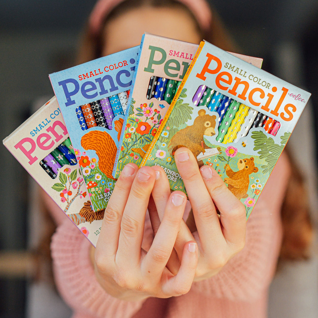 Victoria's Garden Small Pencil Assortment (24) by eeBoo | Unique Fun Gifts