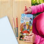 Mushroom 12 Double Sided Color Pencils by eeBoo | Unique Fun Gifts