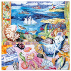 Seashells by the Shore 1000 Piece Puzzle by eeBoo | Unique Beautiful Gifts