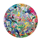 Paradise Garden 500 Round Puzzle by eeBoo | Unique Beautiful Gifts