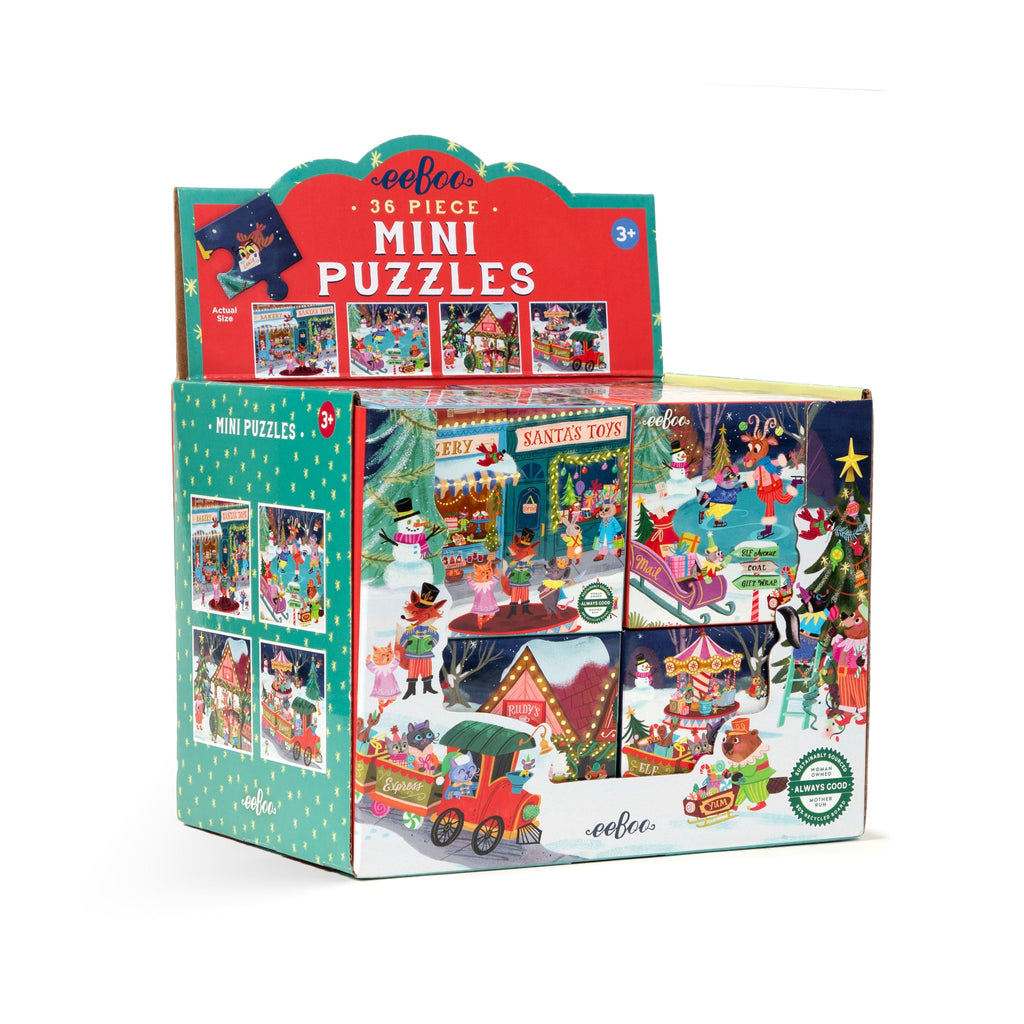 Christmas Village Mini Puzzle Assortment (16)