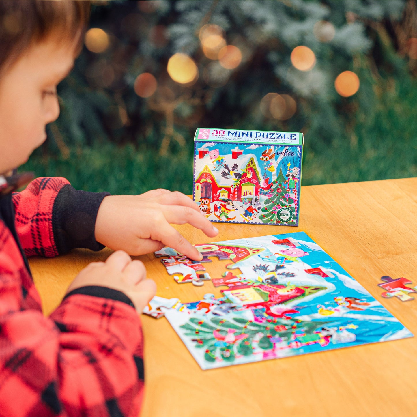 Woodland Holiday Puzzle Assortment (16) eeBoo