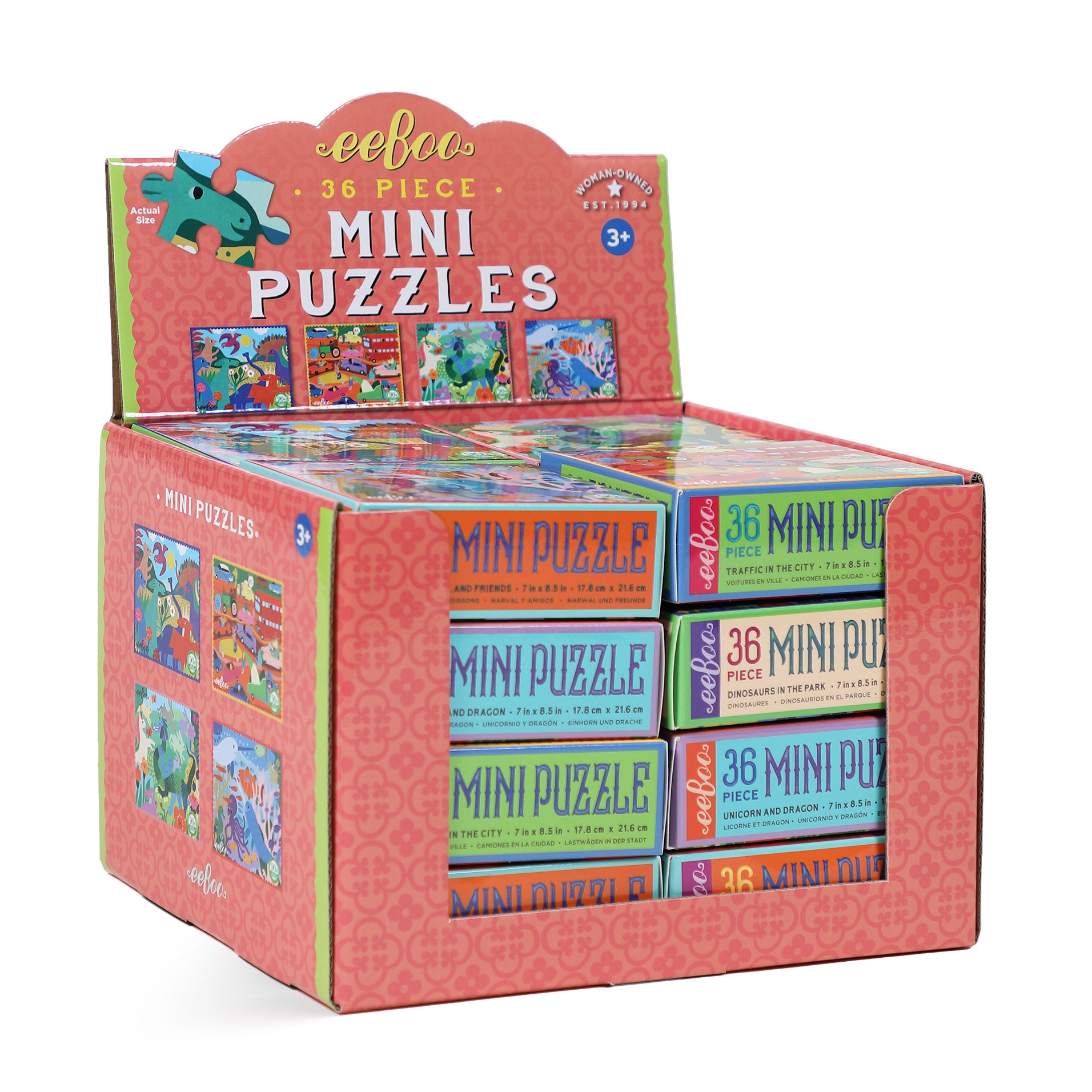 Monika Miniature Puzzle Assortment |  Gifts by eeBoo