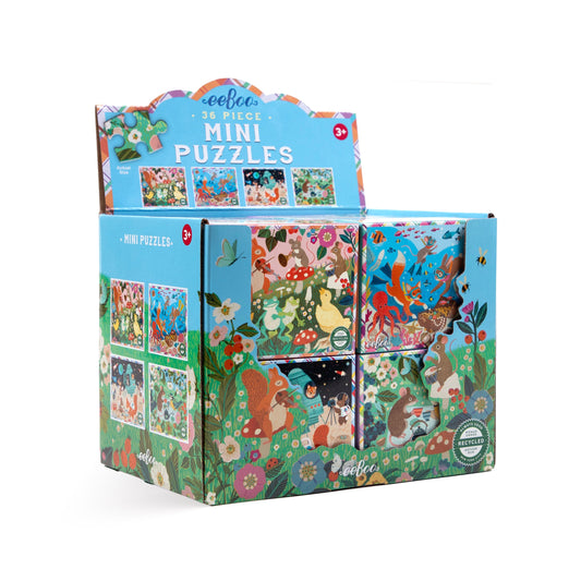 Mini 36pc Victoria Ball Puzzle Assortment (16) by eeBoo | Unique Fun Gifts