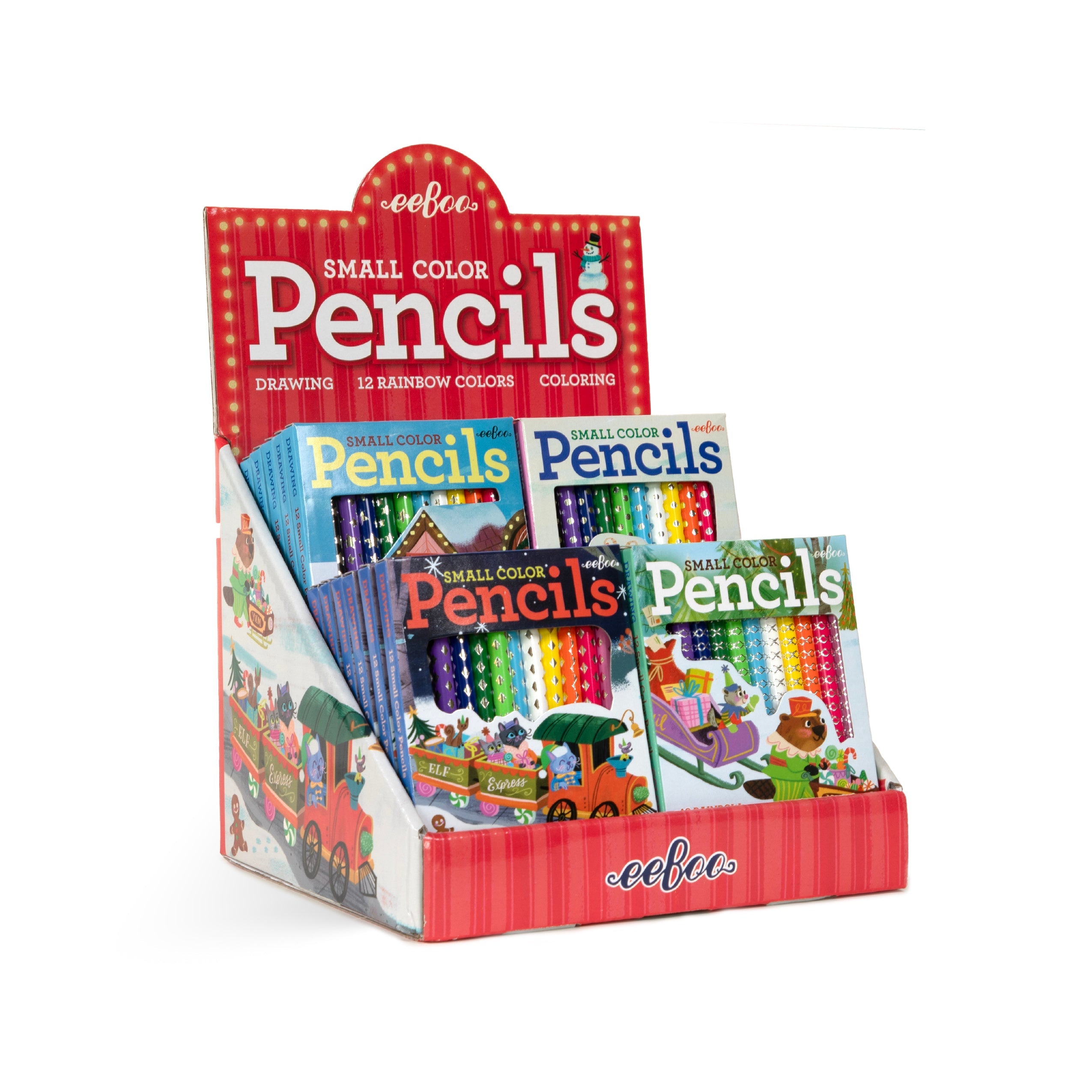 Christmas Village Small Pencil Assortment (24)