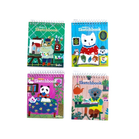 Yumi Small Sketchbook Assortment by eeBoo | Unique Fun Gifts