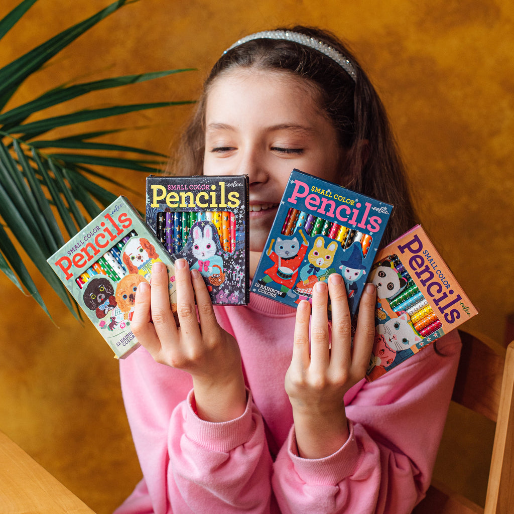 Yumi Small Pencils Assortment by eeBoo | Unique Fun Gifts