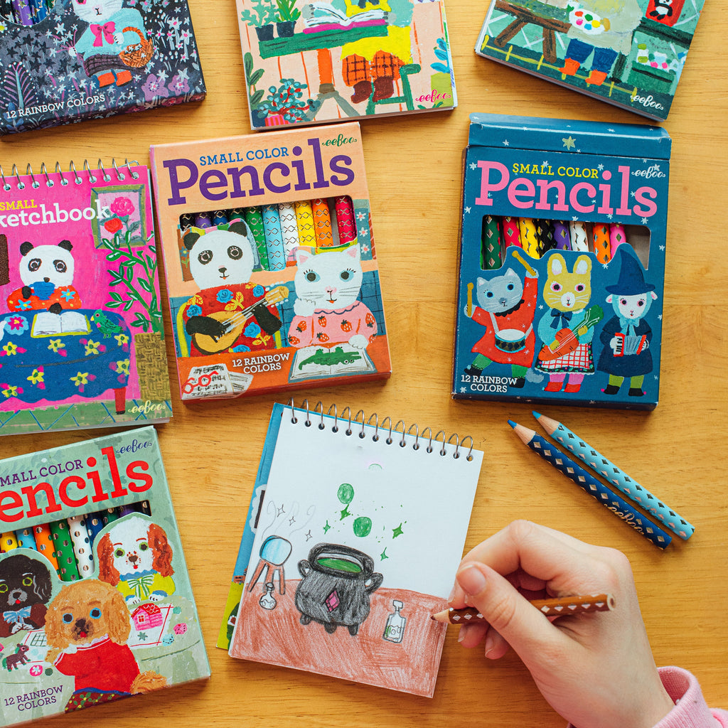 Yumi Small Pencils Assortment by eeBoo | Unique Fun Gifts