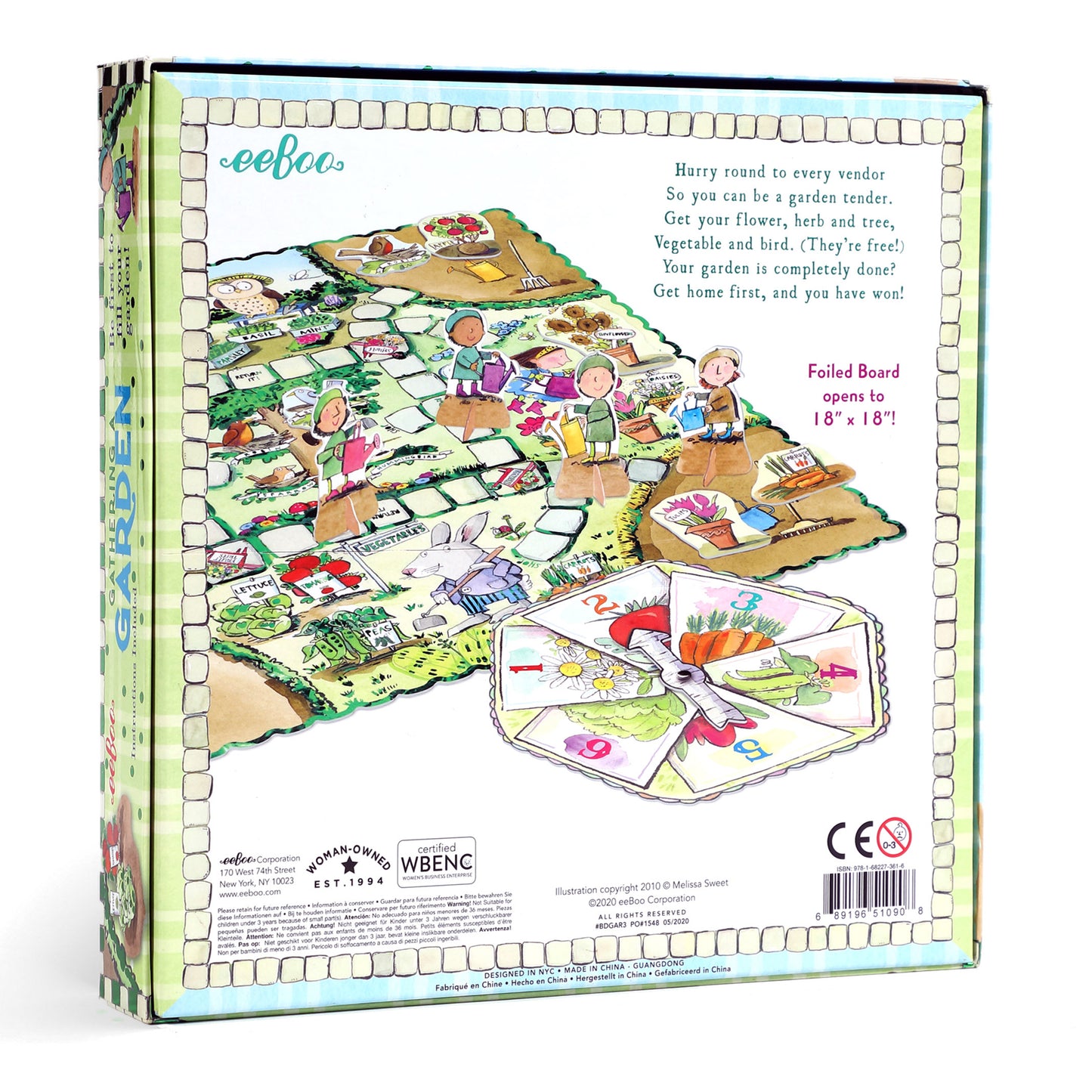 Gathering a Garden | Award Winning Kids Board Game by eeBoo