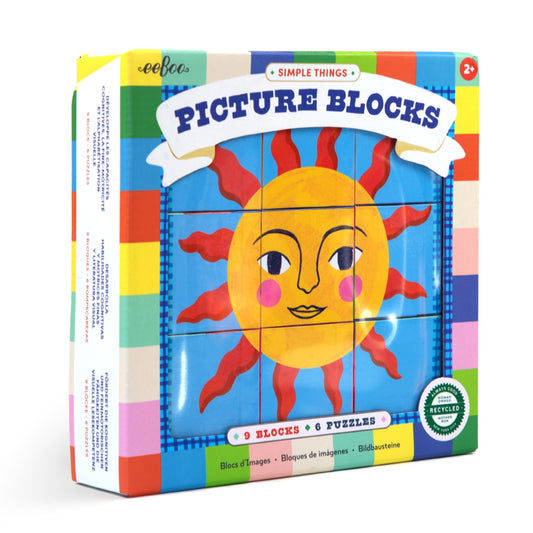 Simple Things Picture Blocks  by eeBoo | Unique Fun Gifts