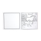 Farm Square Coloring Book