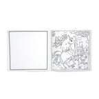 Magical Creatures Square Coloring Book