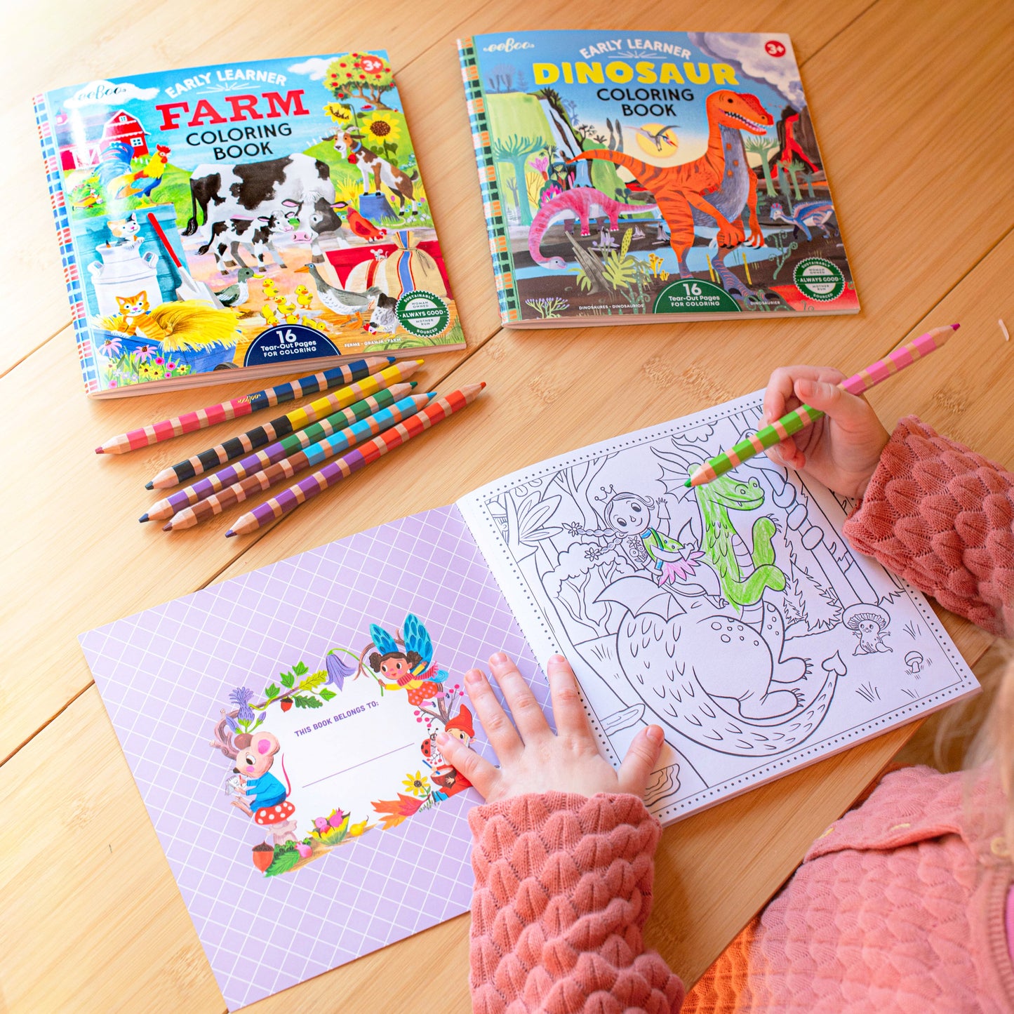 Square Coloring Books