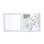 Dinosaur Square Coloring Book