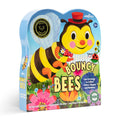 Box of Bouncy Bees educational toy with a cartoon bee 