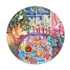 Christmas Cookies 500 Round Puzzle by eeBoo | Unique Beautiful Gifts