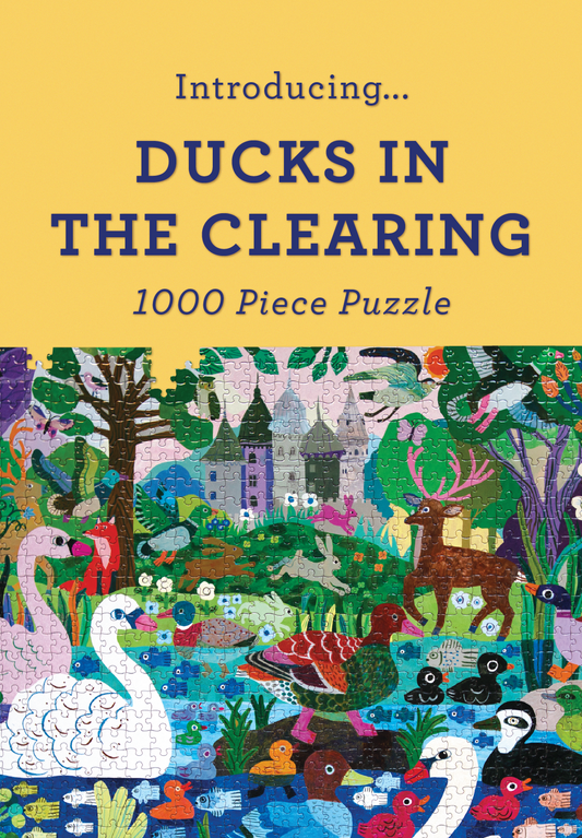 New Ducks in the Clearing 1000 Piece Puzzle