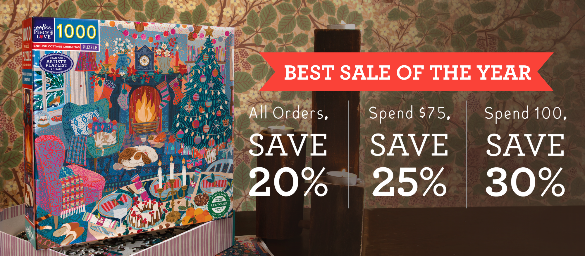 Save 20% Sitewide! Orders $100+ Save 30%! 