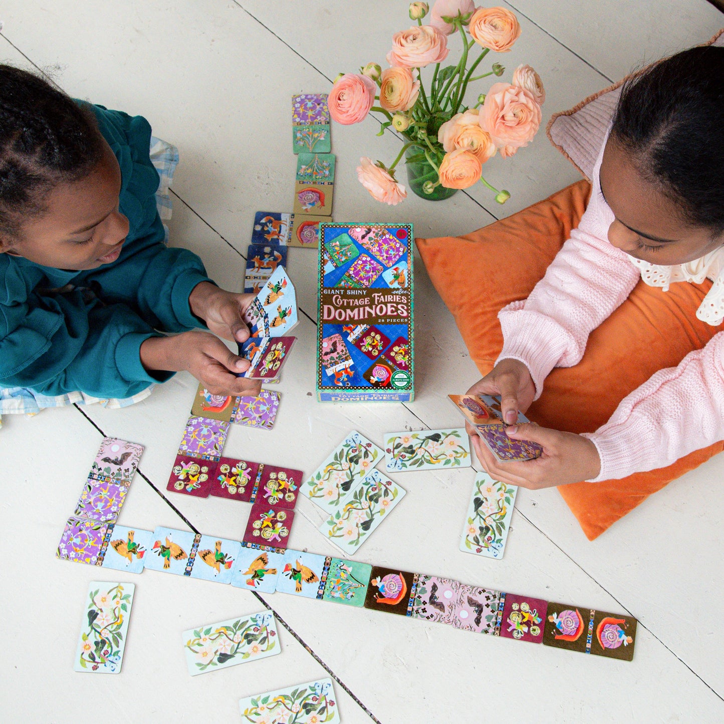 Cottage Fairies Giant Shiny Dominoes