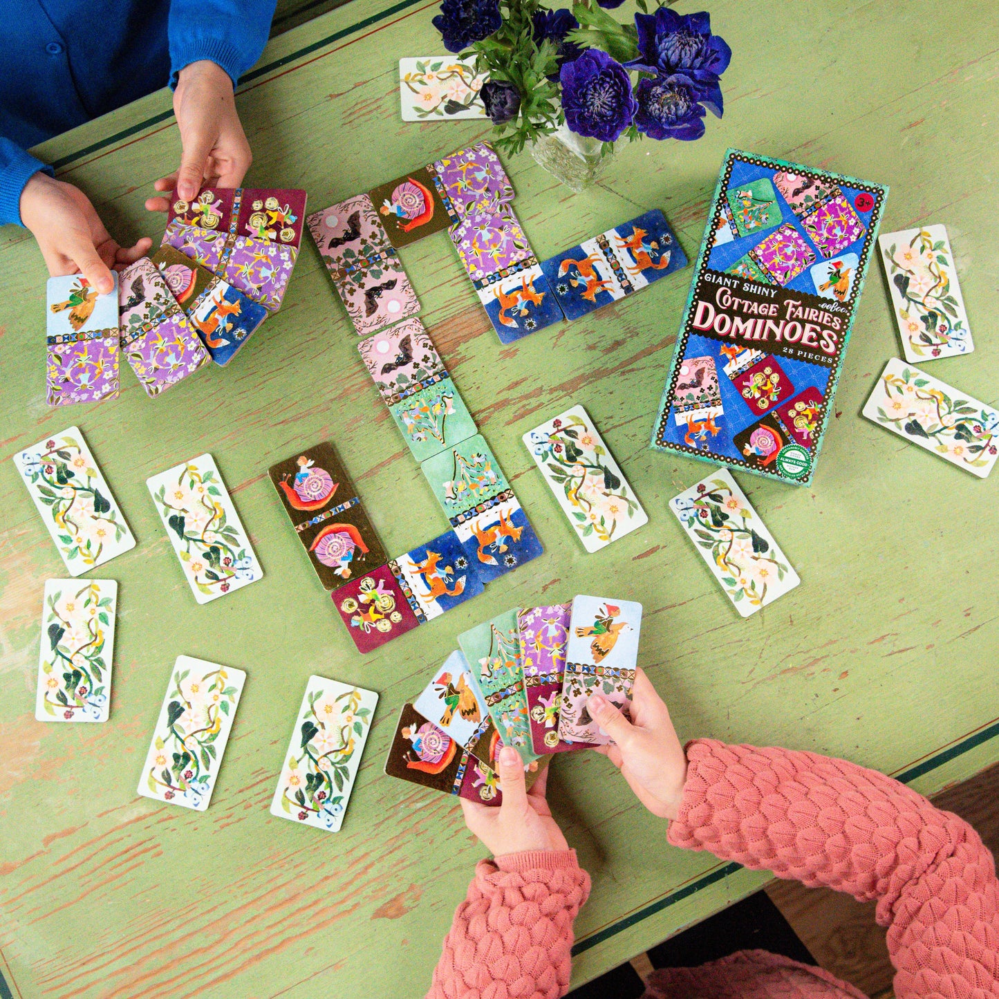 Cottage Fairies Giant Shiny Dominoes