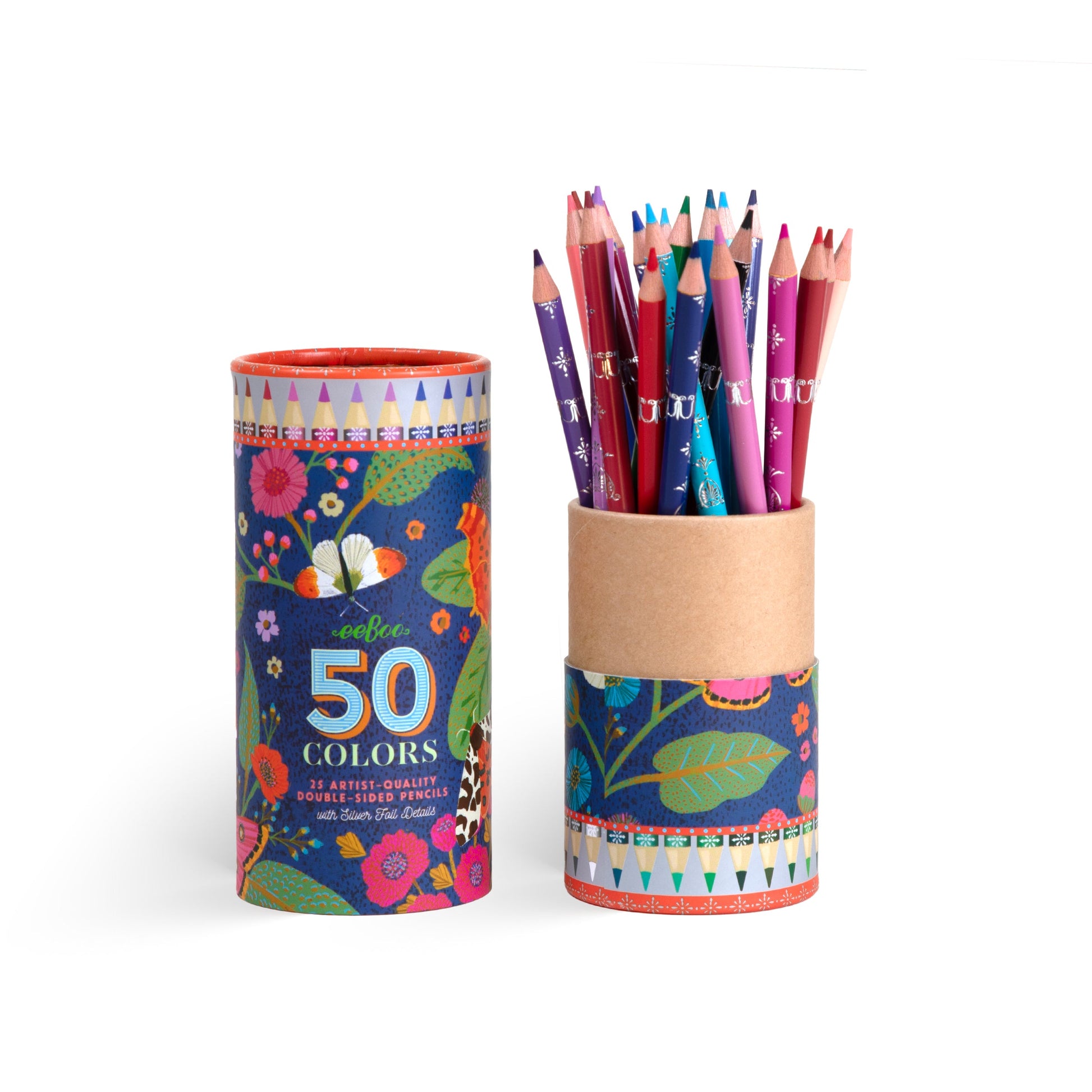 Victoria's Double-Sided Color Pencils  by eeBoo | Unique Fun Gifts