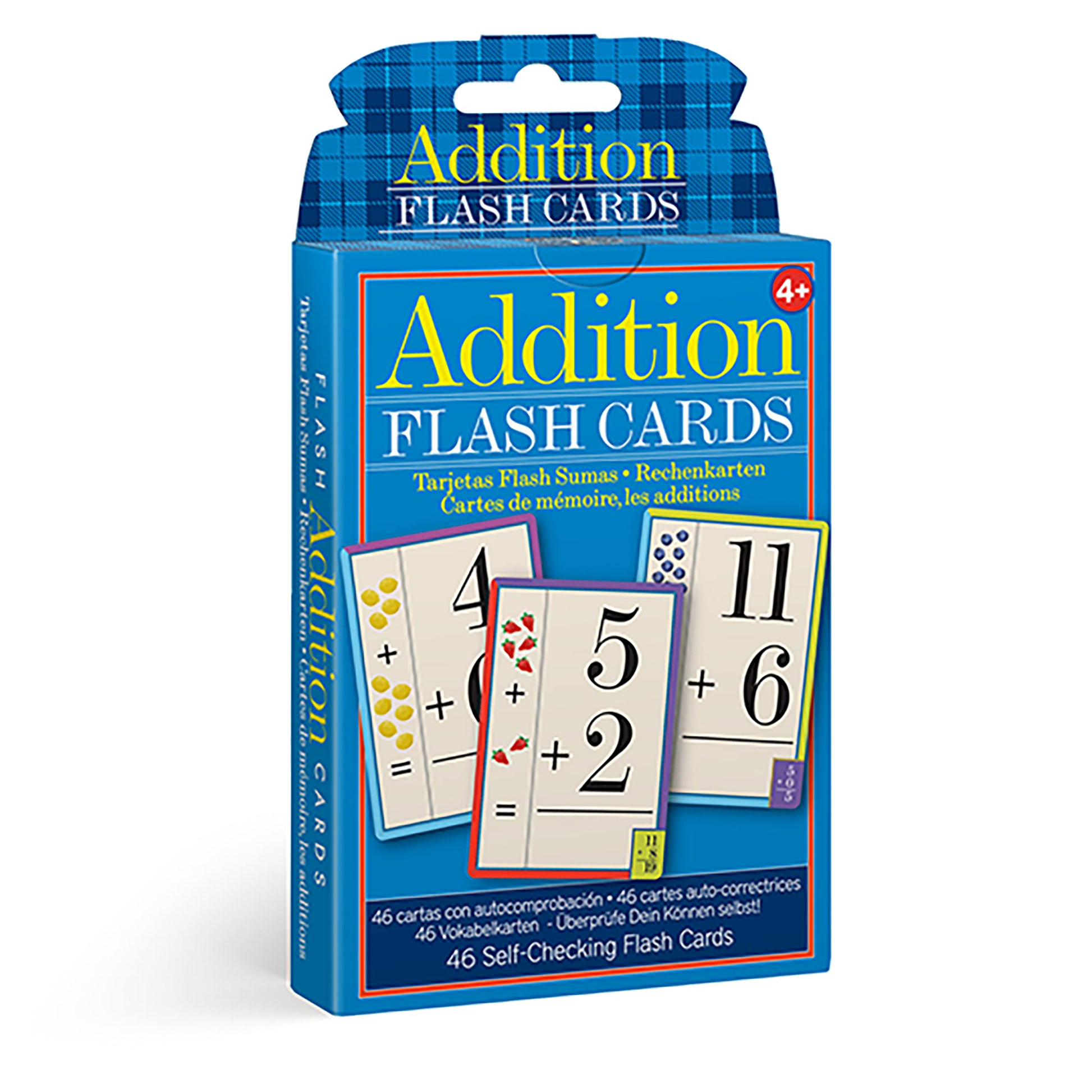 Addition Math Educational Flash Cards for Kids 4+ eeBoo