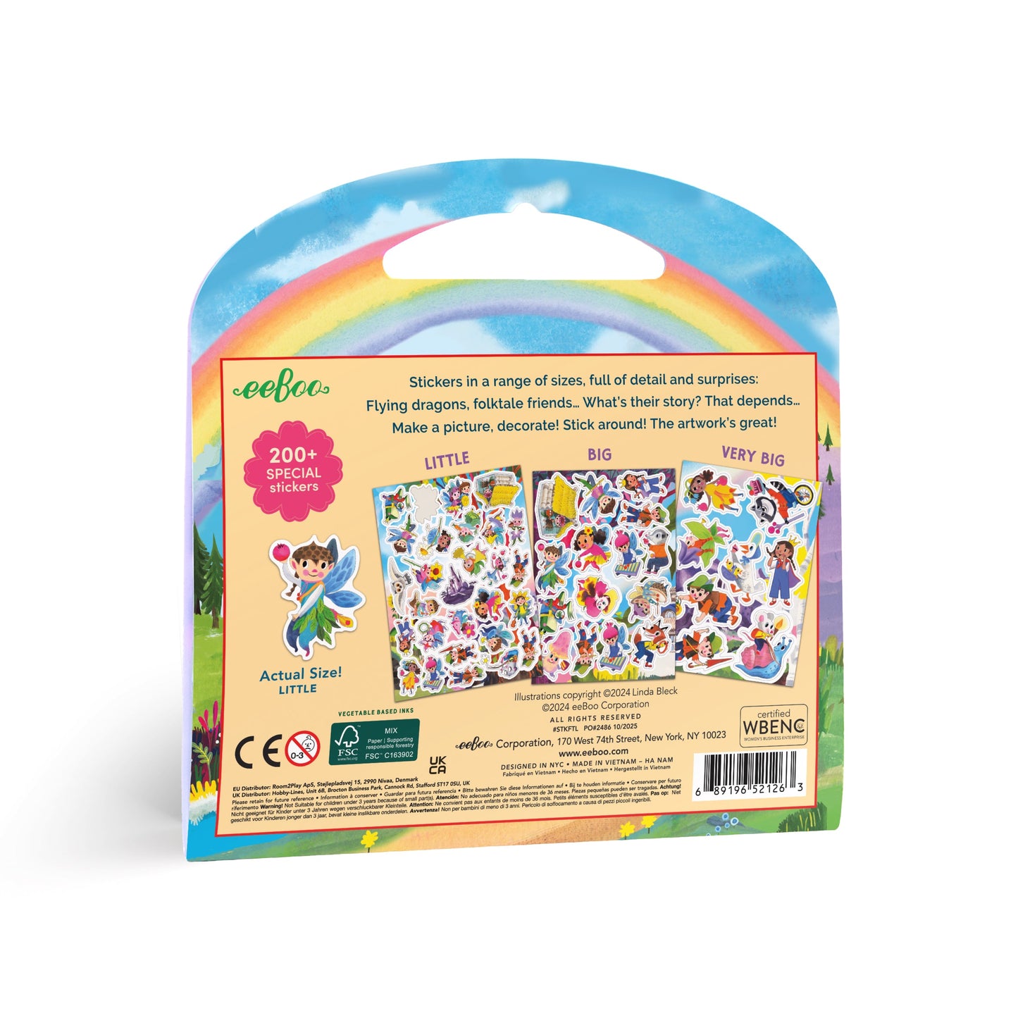 Fairytale Stickers eeBoo