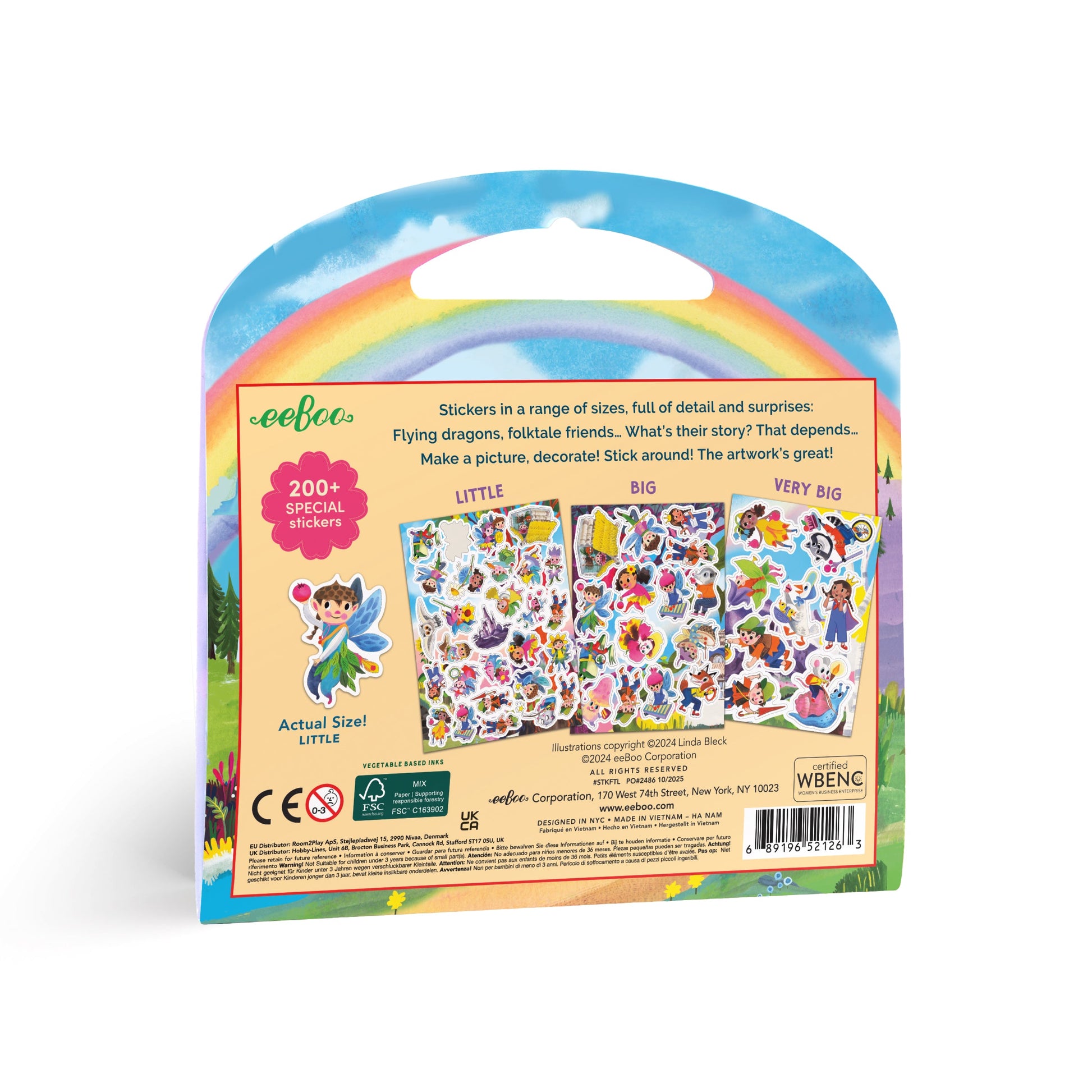 Fairytale Stickers eeBoo