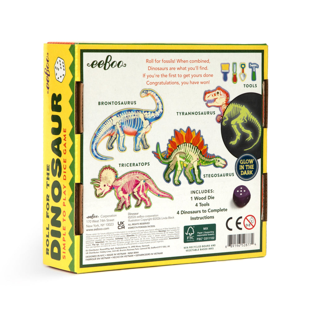 Dinosaur Dice Game