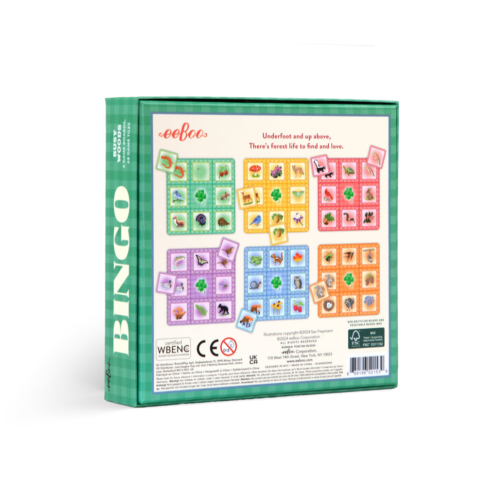 Busy Woods Bingo by eeBoo | Unique Fun Gifts