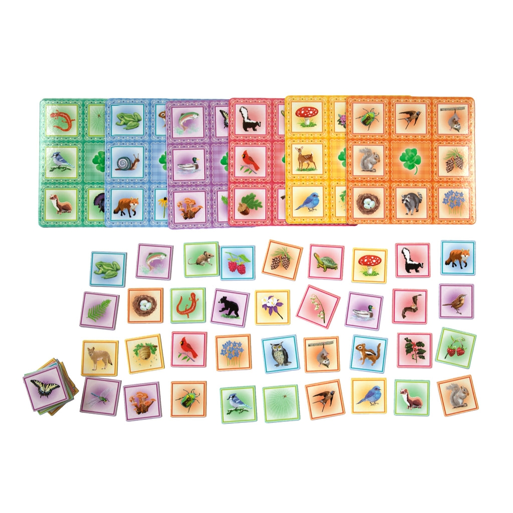 Busy Woods Bingo Game by eeBoo | Unique Fun Gifts