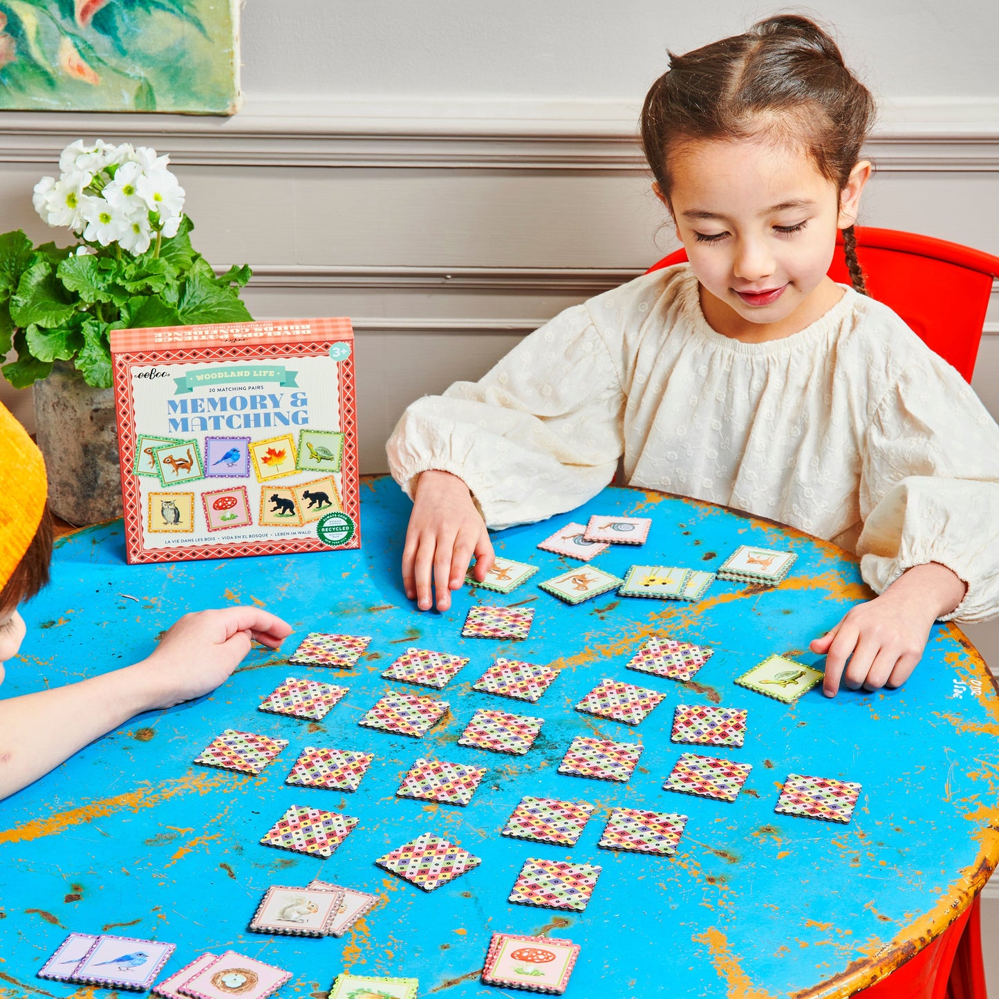 Busy Woods Nostalgic Matching Game by eeBoo | Unique Fun Gifts