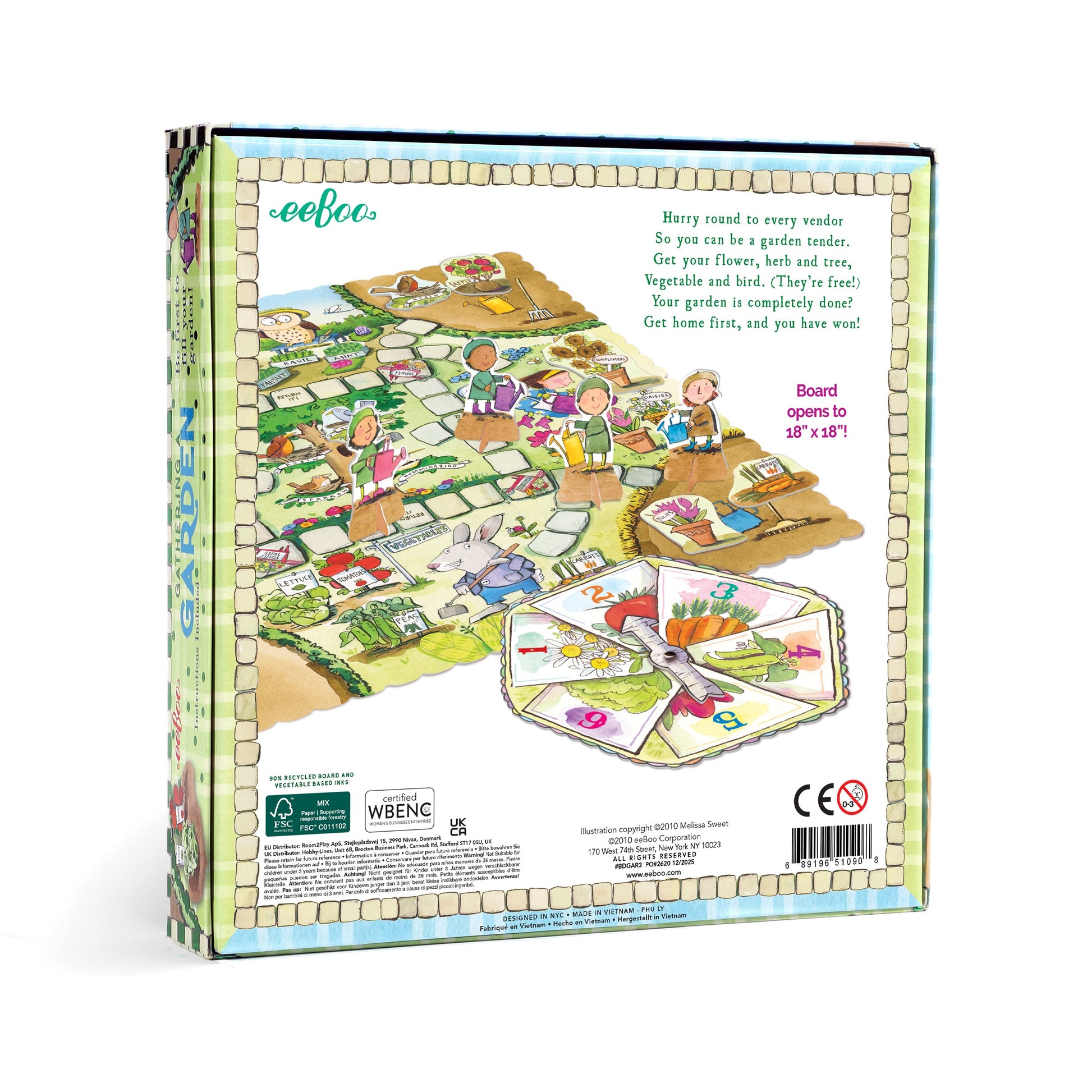 Gathering a Garden Board Game eeBoo