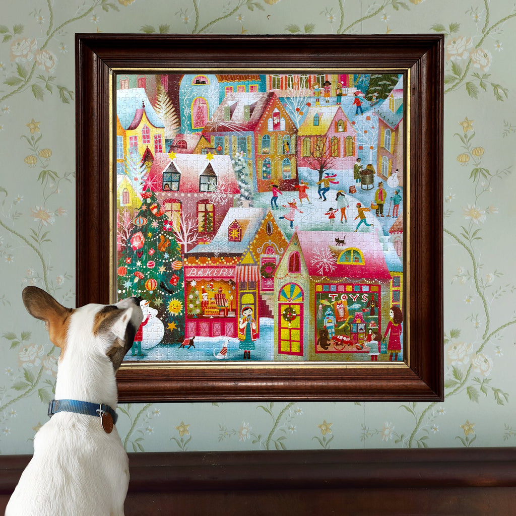 Holiday Village 1000 Piece Puzzle eeBoo