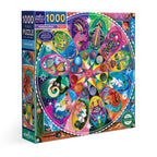 Colorful puzzle box with astrological design. Horoscopes 1000 Piece Puzzle