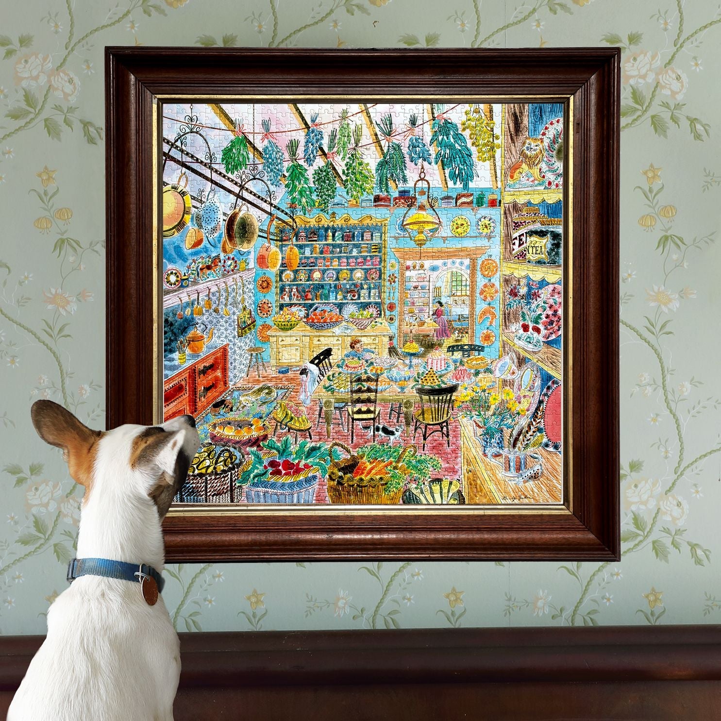 Victorian Kitchen 1000 Piece Puzzle by eeBoo | Unique Beautiful Gifts