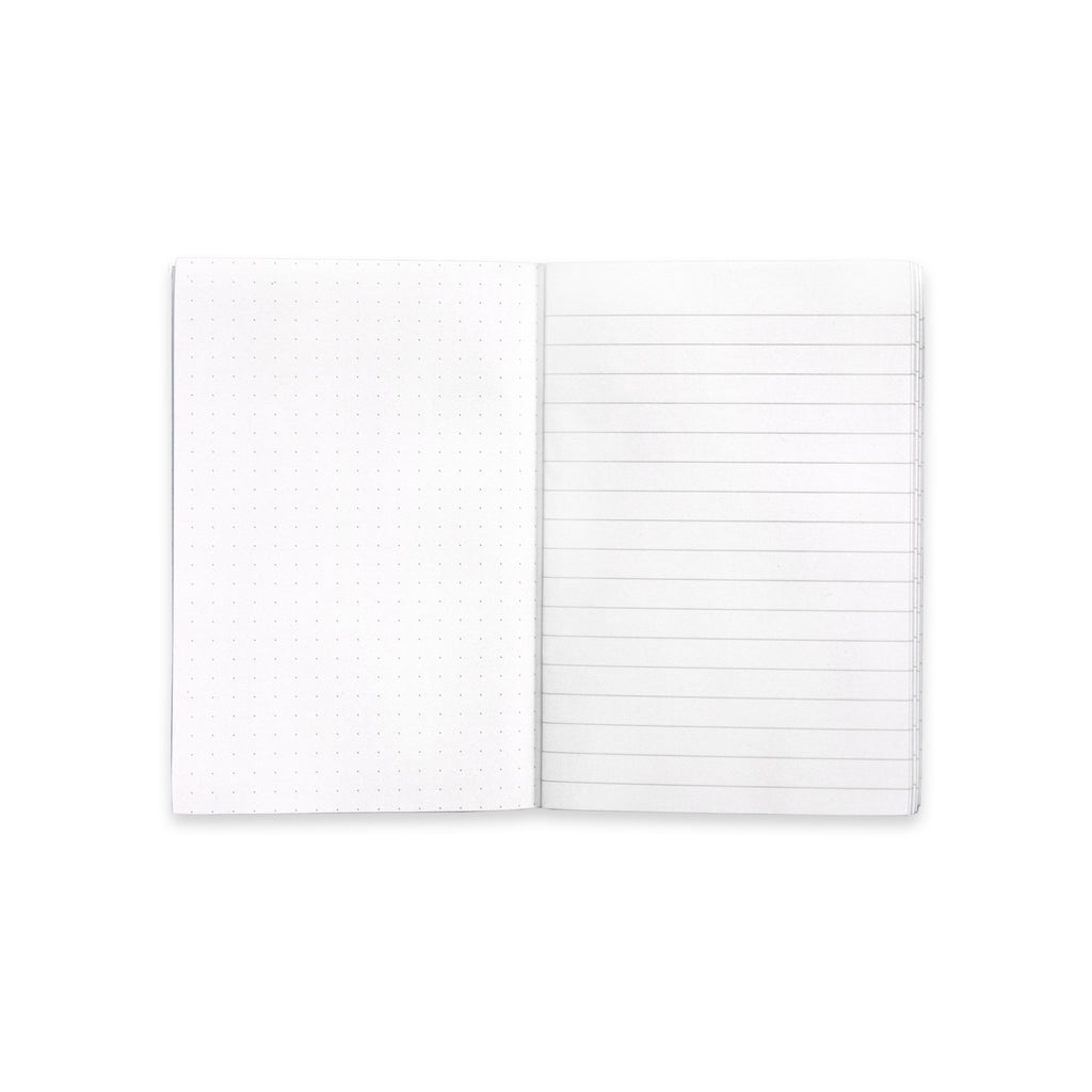 Dotted and Lined Little Notebook Pages