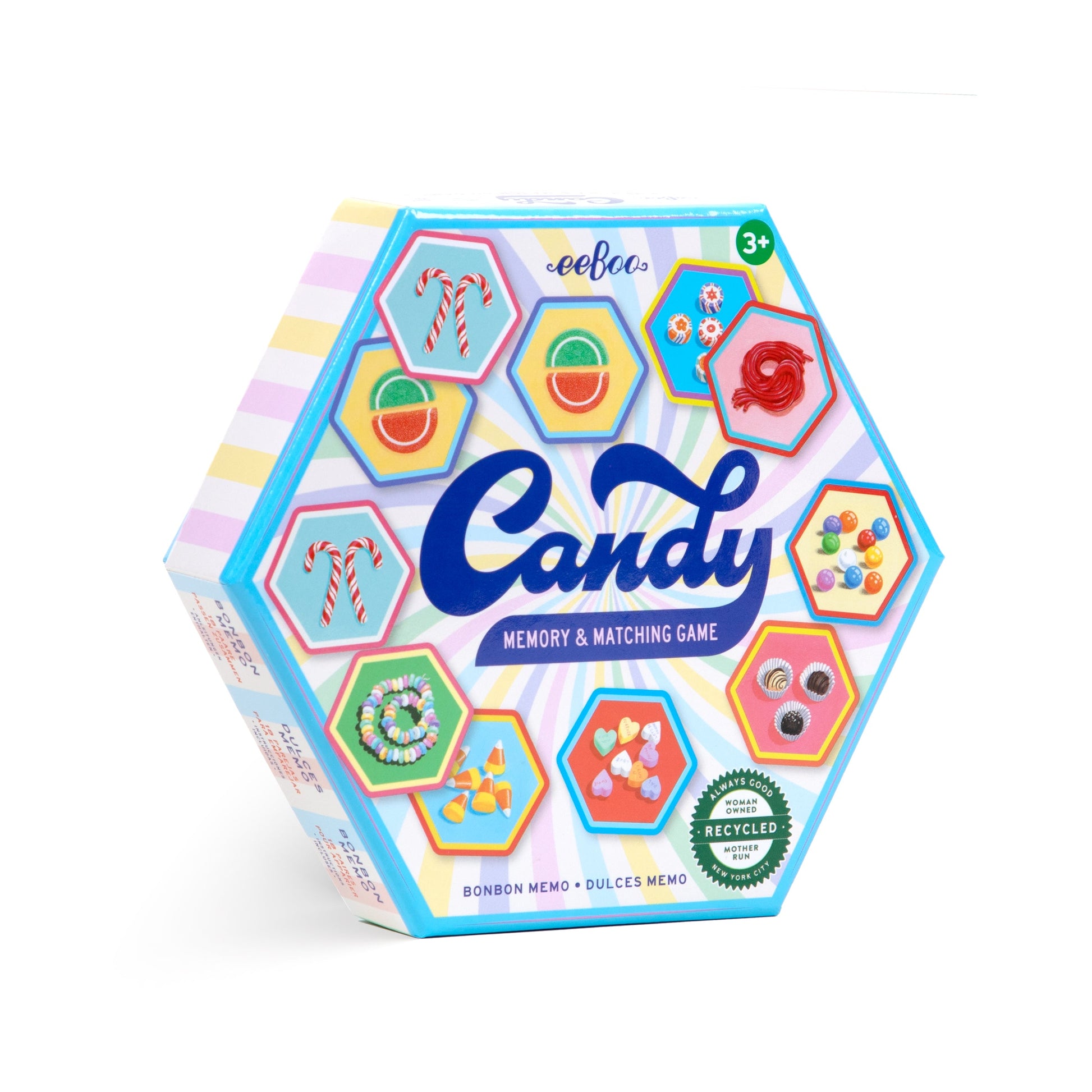 Candy Little Hexagon Matching Game by eeBoo | Gifts for Age 3+