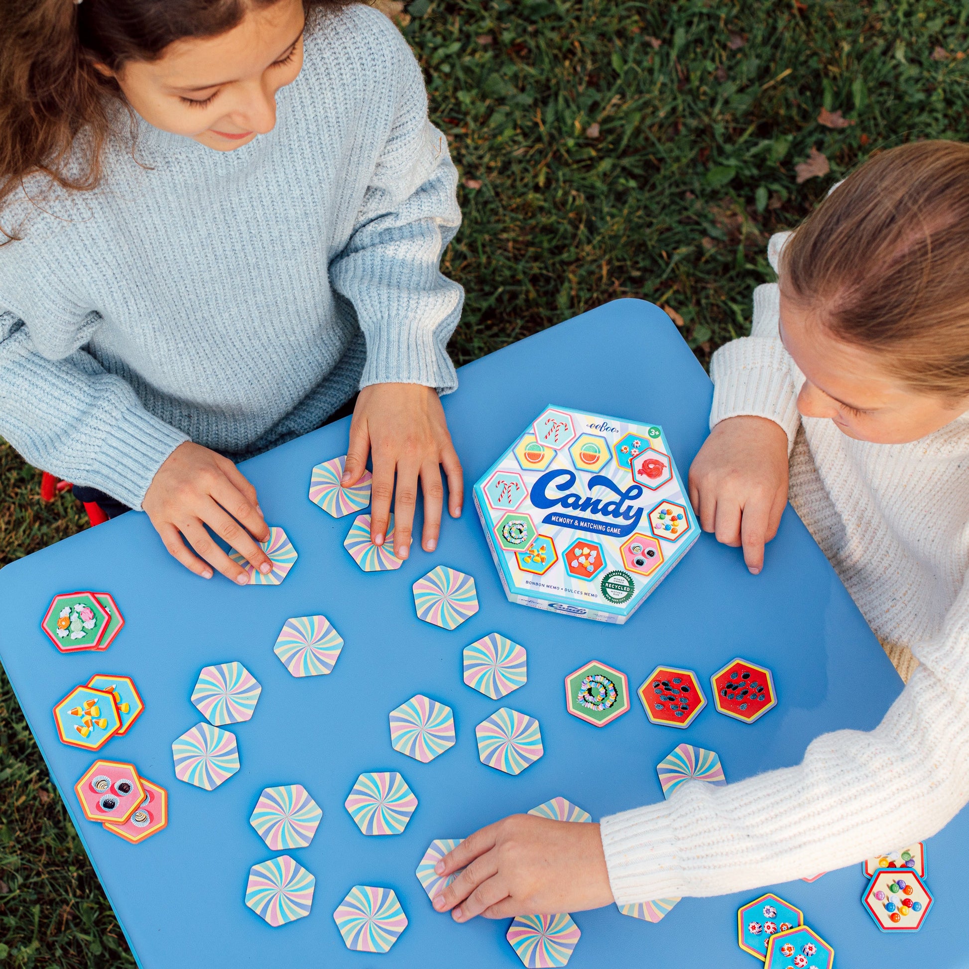 Candy Little Hexagon Matching Game by eeBoo | Gifts for Age 3+