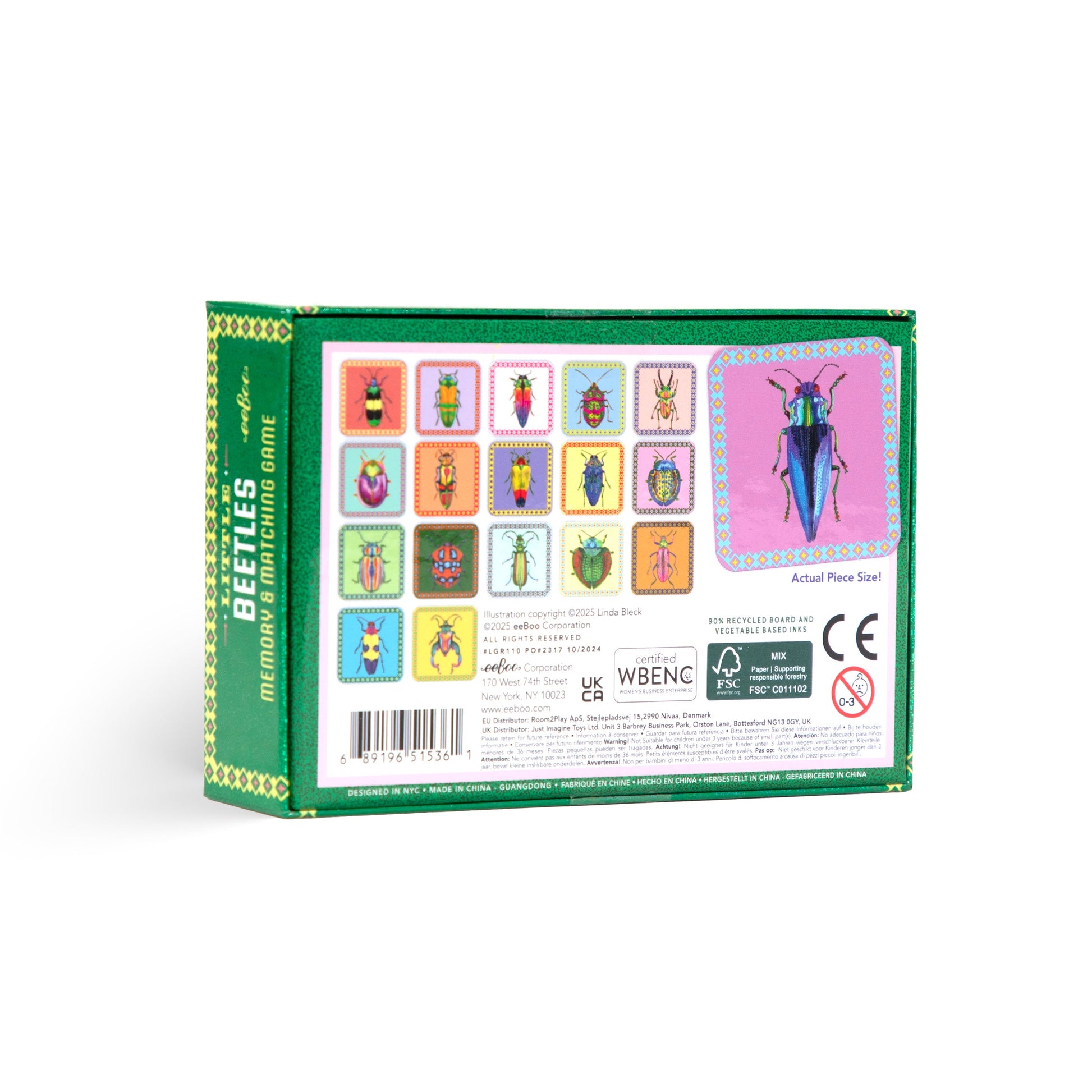 Beetles Little Matching Game by eeBoo | Gifts for Age 3+