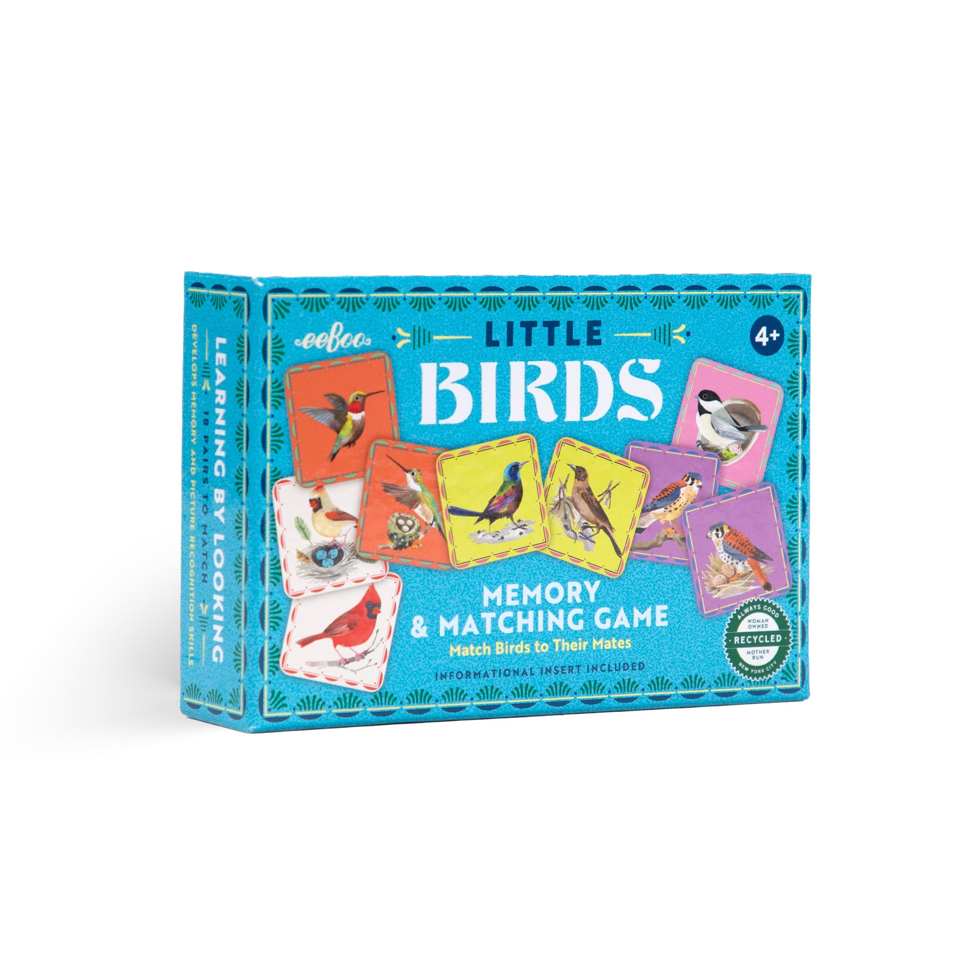 Birds Little Matching Game by eeBoo | Gifts for Age 4+