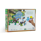 Land of Dinosaurs 100 Piece Puzzle eeBoo