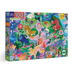Tree of Wildlife 100 Piece Jigsaw Puzzle by eeBoo | Unique Fun Gifts